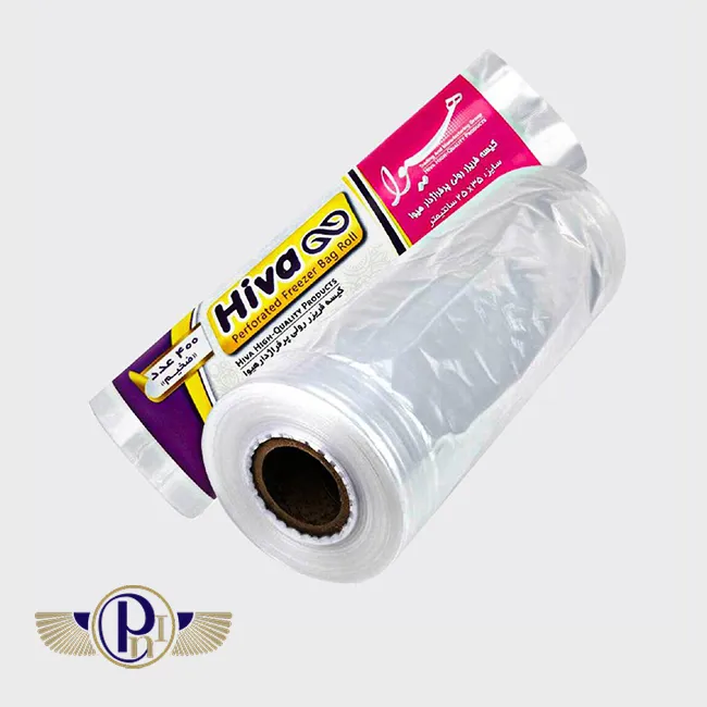کیسه فریزر رولی پرفراژ دار